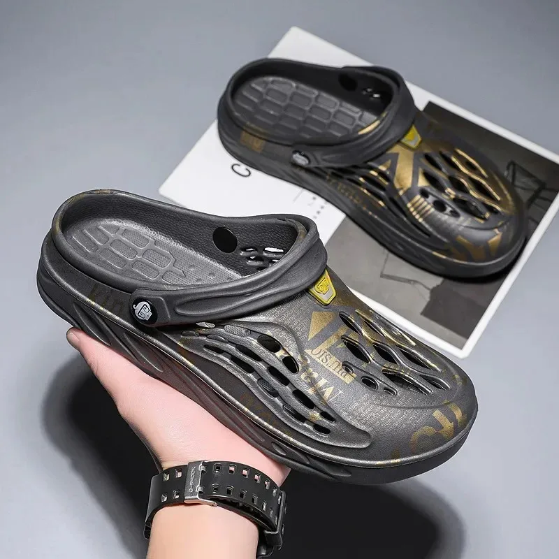 Men Women Sandals Breathable Home Slippers Outdoor Fashion Casual shoes for Men Outdoor Beach Flip-flop Garden Clogs - Image 3