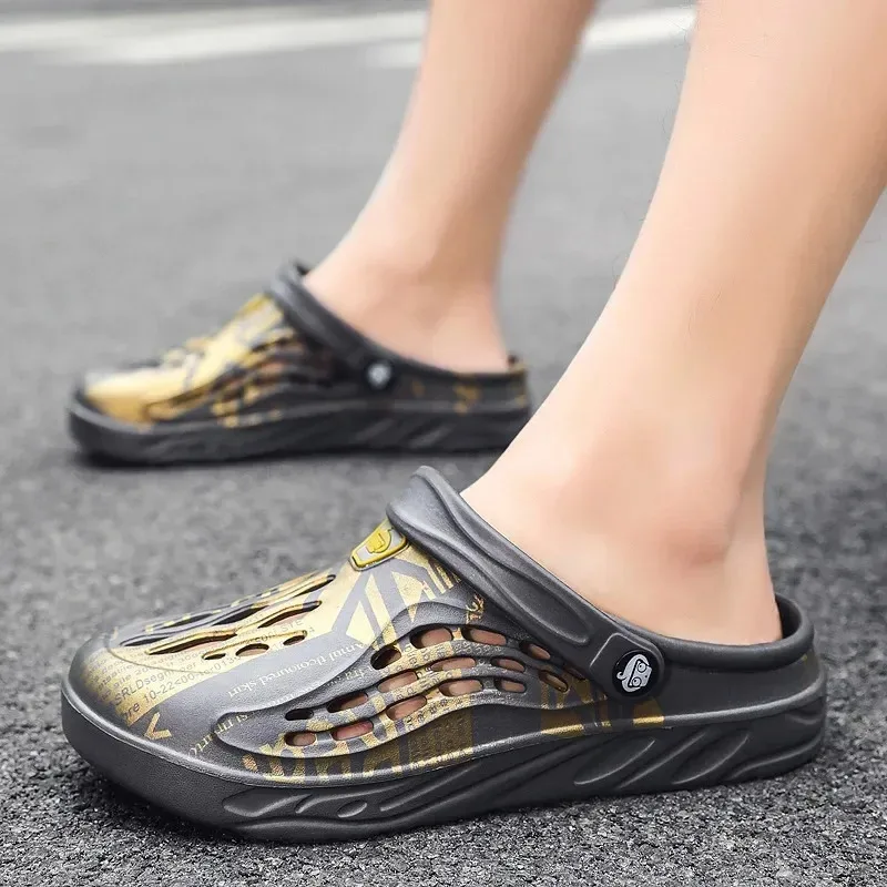 Men Women Sandals Breathable Home Slippers Outdoor Fashion Casual shoes for Men Outdoor Beach Flip-flop Garden Clogs - Image 4