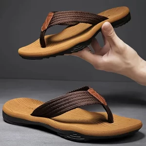 Men Flip Flops EVA Slip-On Beach Comfortable Designer House Slippers High Quality Summer Outdoor Non Slip Shoes